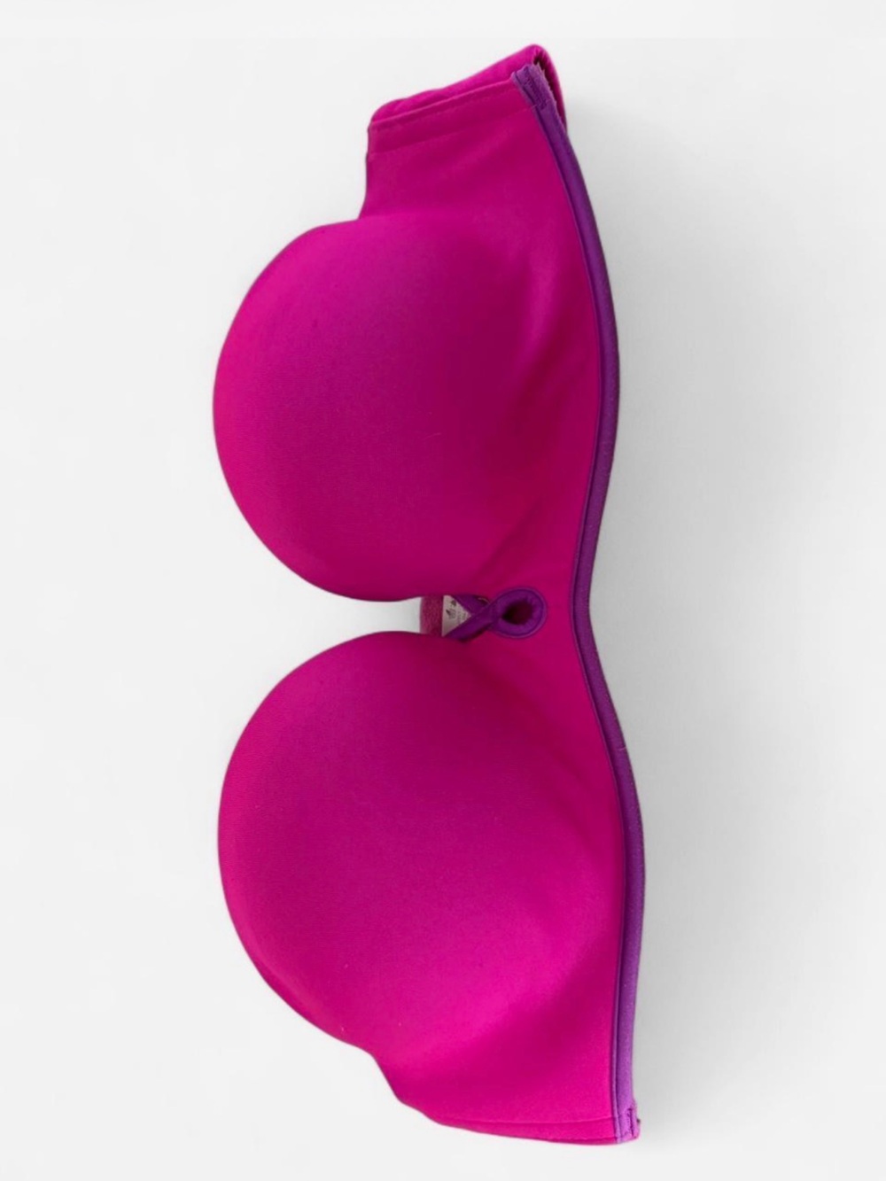 Victoria's Secret Strapless Molded Bra in Bright Magenta